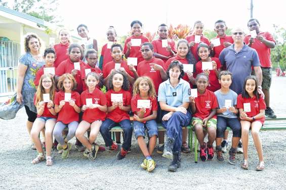 Les petits piétons de Plum  ont passé leur permis