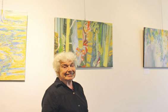 Un parcours pictural délicat  et plein de surprises