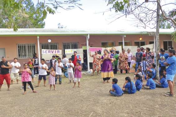 Un moment de partage et de dévouement