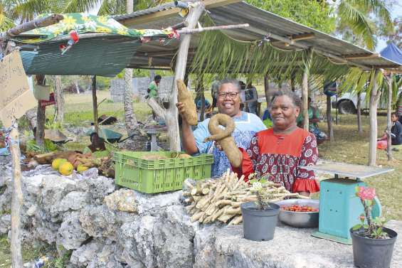 L’igname au cœur du marché de Xépénéhé