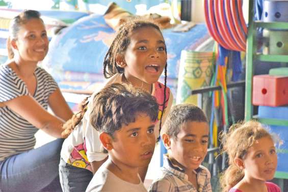 Trois super héroïnes à l’école Léonie-Avril