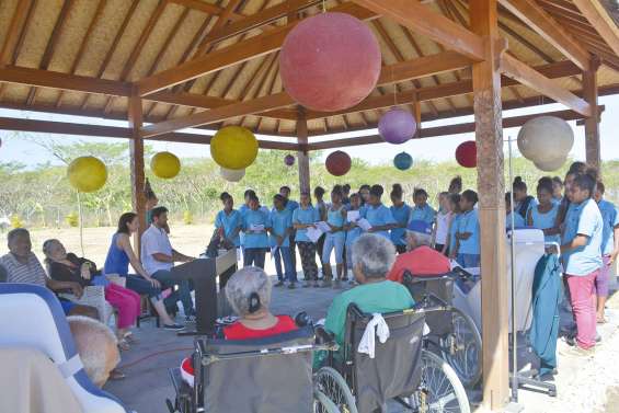 La chorale du Sacré-Cœur chante pour les retraités