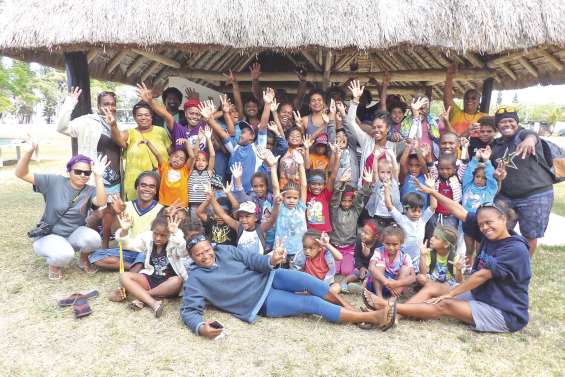 Les jeunes de la côte Est en terre Kunié