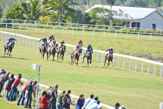 Les jockeys se tirent la bourre à Boulouparis