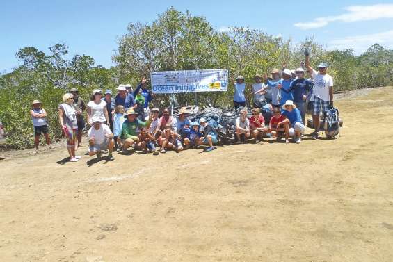 Grande opération de nettoyage de l’îlot Lebris