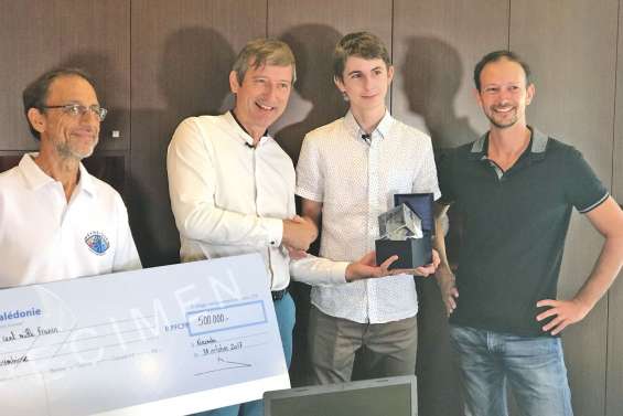 Lucas, un Géo Trouvetou récompensé pour son robot