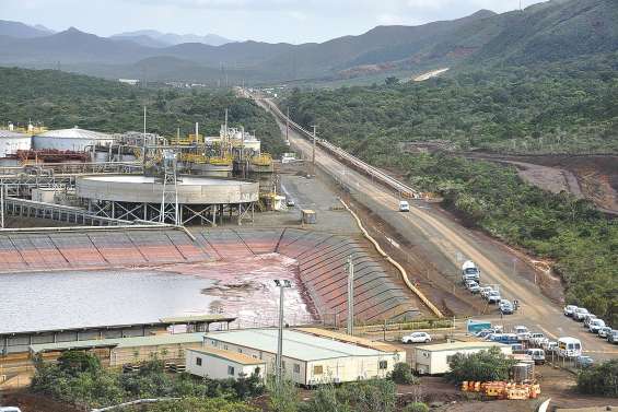 Grande émotion sur le site de Vale NC