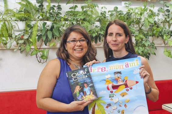 La « maman » d’Okaï et Choda à la rencontre de ses lecteurs