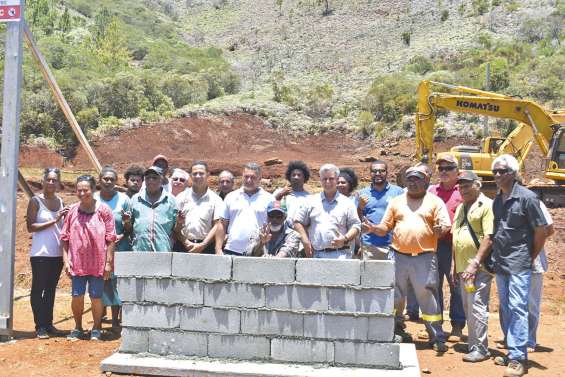 La salle omnisports en chantier