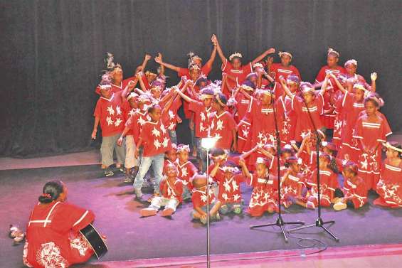 Cent cinquante enfants ont donné de la voix au Carrefour des arts