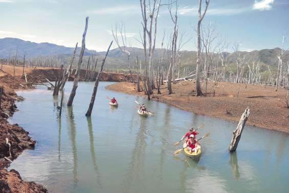 La rivière Bleue en mal de kayakistes