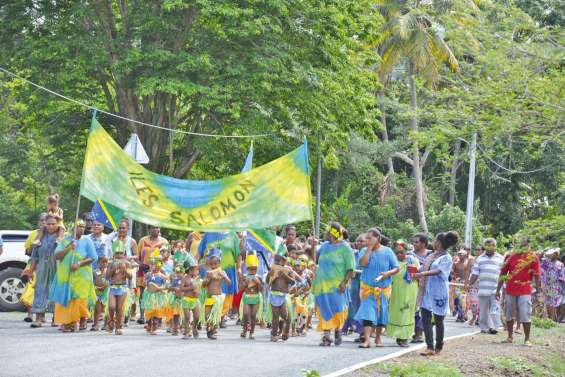 Baganda a fêté les pays du Pacifique