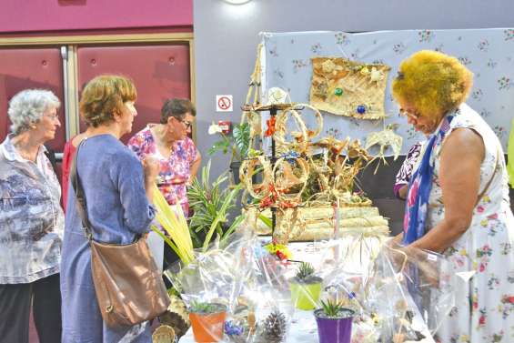 Les artistes de Bourail  exposent au Colisée