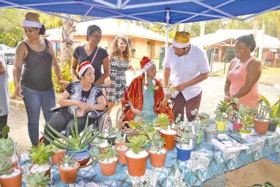 Le marché de Noël s’invite  à la maison de retraite
