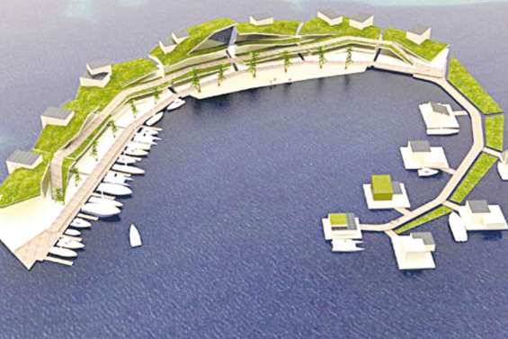 Des îles flottantes,pari sur l’avenir