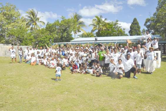Une journée blanche à Maré