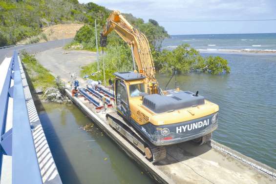 Un chantier délicat  à grand Kokingone