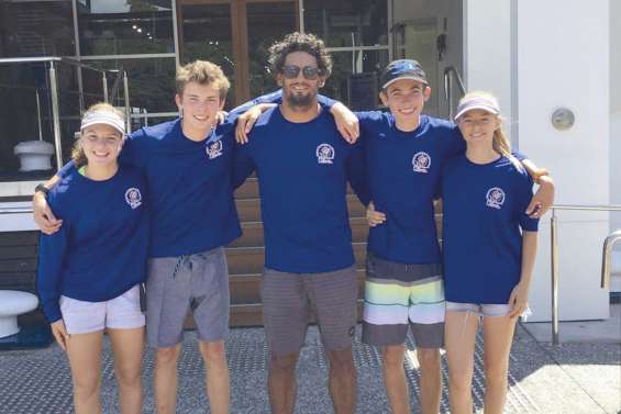 Les pionniers calédoniens du 29er ont fait face aux Australiens