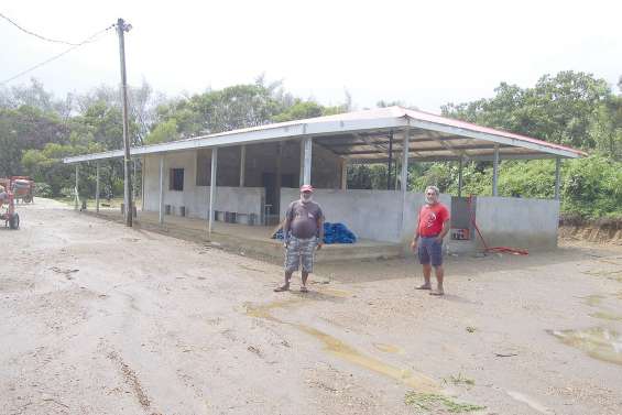 Le district de Bayes construit sa maison