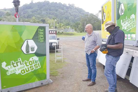 Des bornes pour recycler le verre