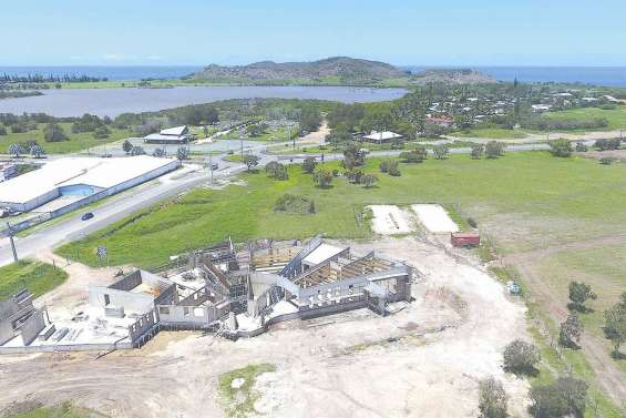 La future médiathèque sur les rails