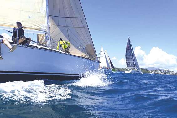 Quatorze bateaux sur un parcours banane