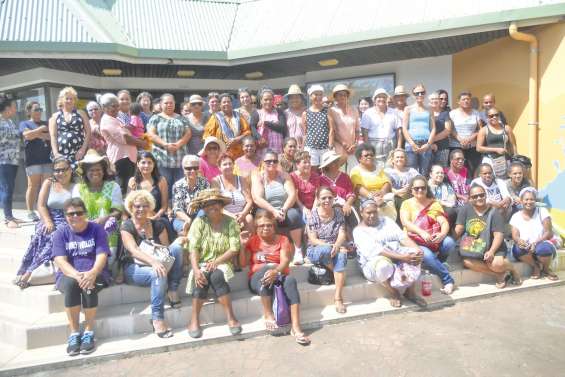 En soutien avec la femme agressée à Canala