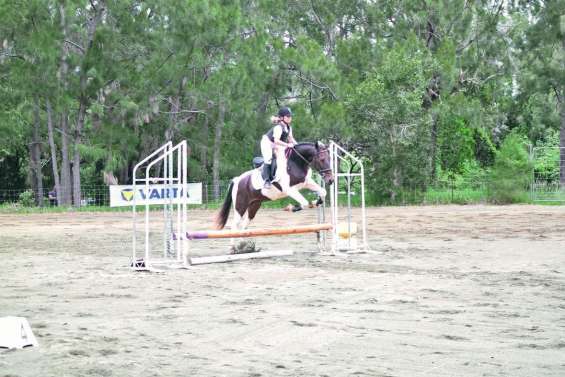 Premiers sauts d’obstacles  de l’année à Plum