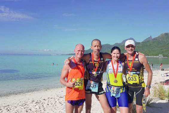 Louis Morville 1er de sa catégorie à Moorea