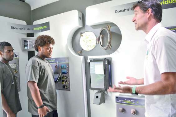 Les lycéens de Père-Guéneau se mobilisent pour les coraux