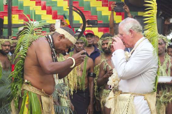 Visite princière au Vanuatu