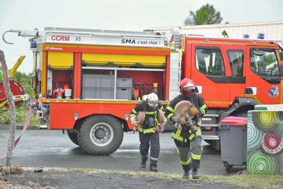 Une dizaine de futurs sapeurs-pompiers  à l’épreuve du feu au RSMA