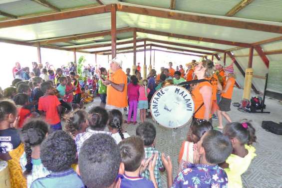 La fanfare Malawi a animé Lifou