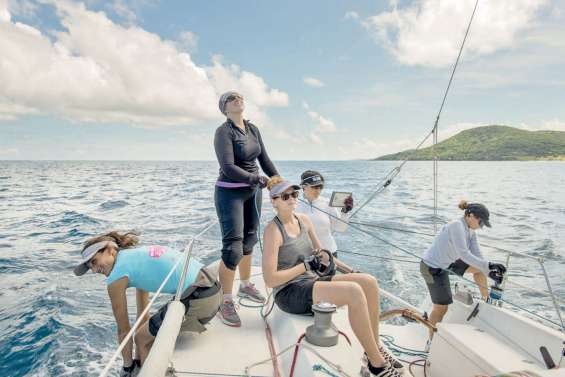 Un équipage 100 % féminin à l’assaut de la 6e édition de la Groupama Race