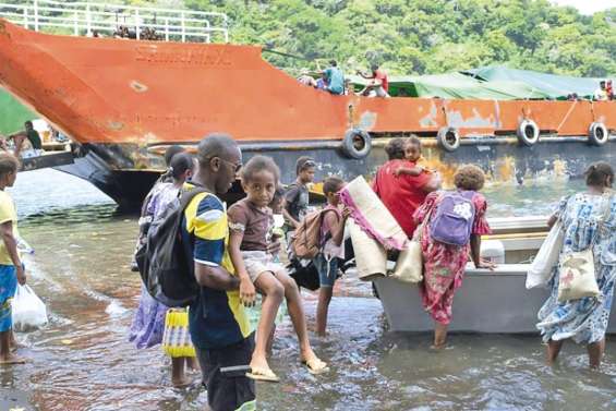 La population d’Ambaé incitée à partir pour de bon