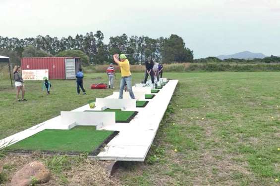 Golf et tir à l’arc sur un même site