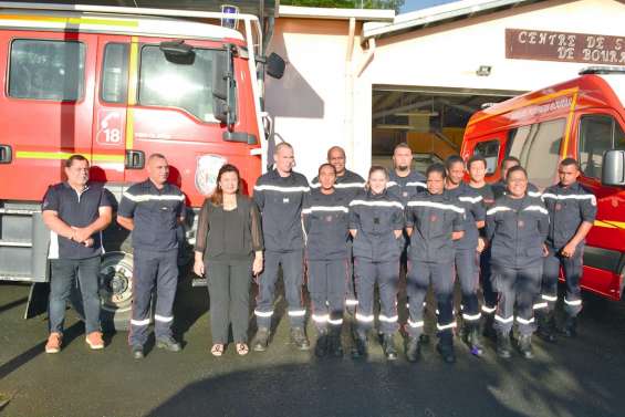 Le sapeur-pompier Régis Kirsch prend du galon