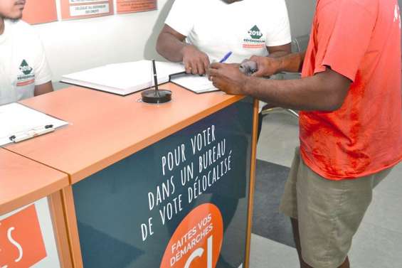Bureaux de vote délocalisés : l’heure de s’inscrire
