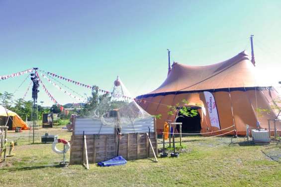 Le Chapitô a installé  ses quartiers à Moindou