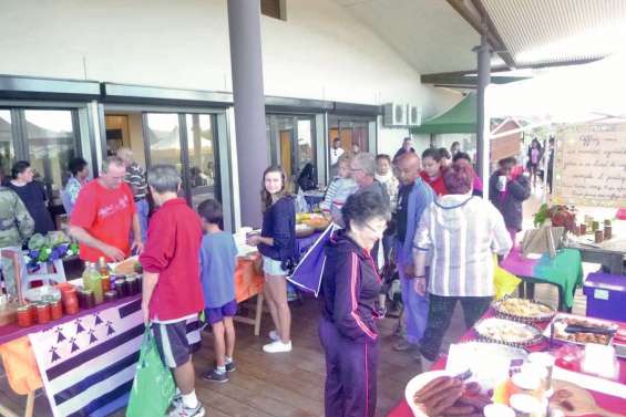 Un marché très frais