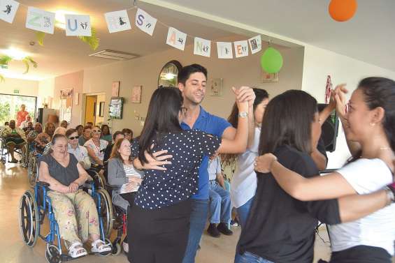 Huit ans d’engagement à la maison de retraite Azur Santé