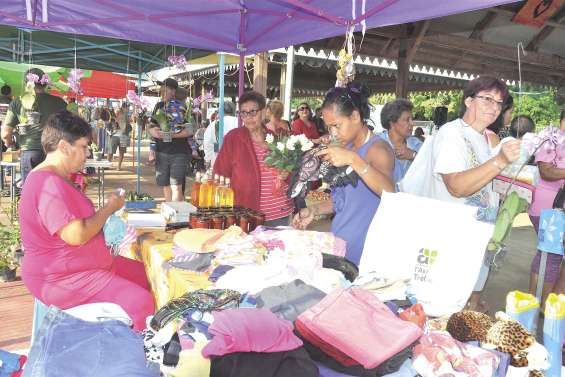 Les papas à l’honneur au marché