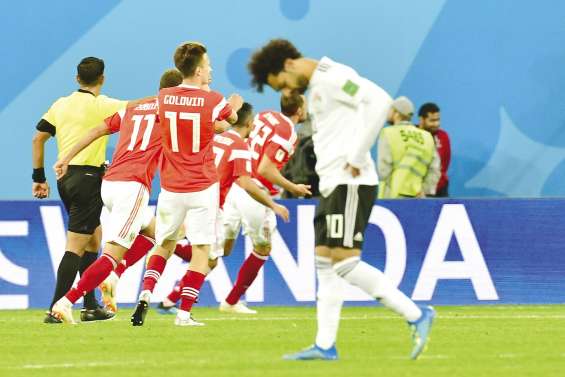 La Russie écrase Salah et entrevoit les huitièmes de finale