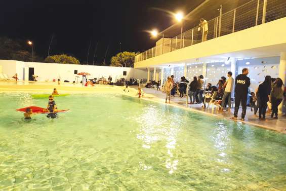 Ecouter de la musique en barbotant