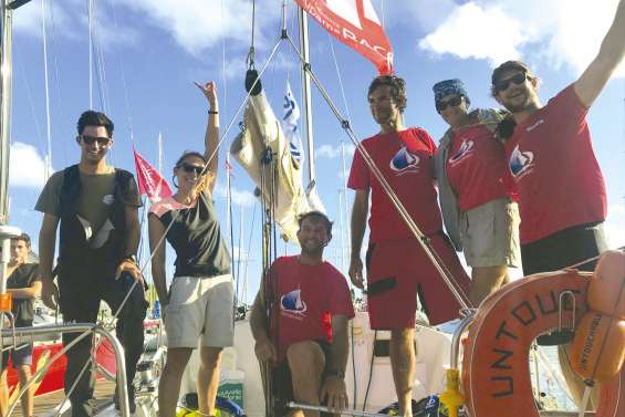 Groupama Race : deux derniers navires à quai