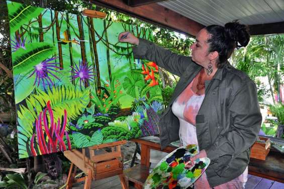 Francesca El Menaouer : « Je ne savais même pas que je savais peindre »