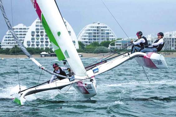 Un Calédonien en barreur  sur le Tour de France