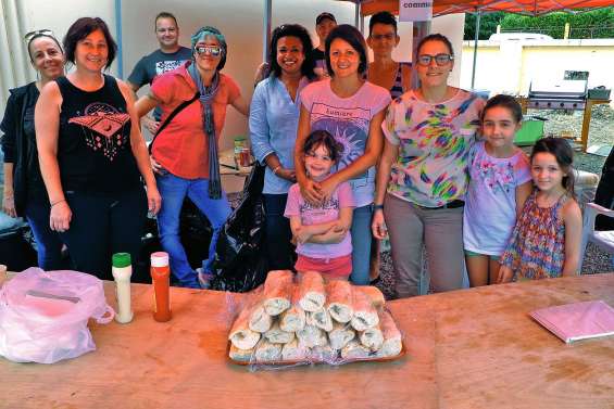 Un week-end animé au village