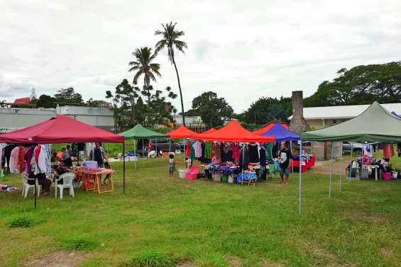 L’ancien four à pain a accueilli  son vide-greniers bimensuel