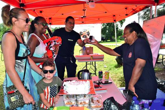 Journée de cohésion avec les pompiers